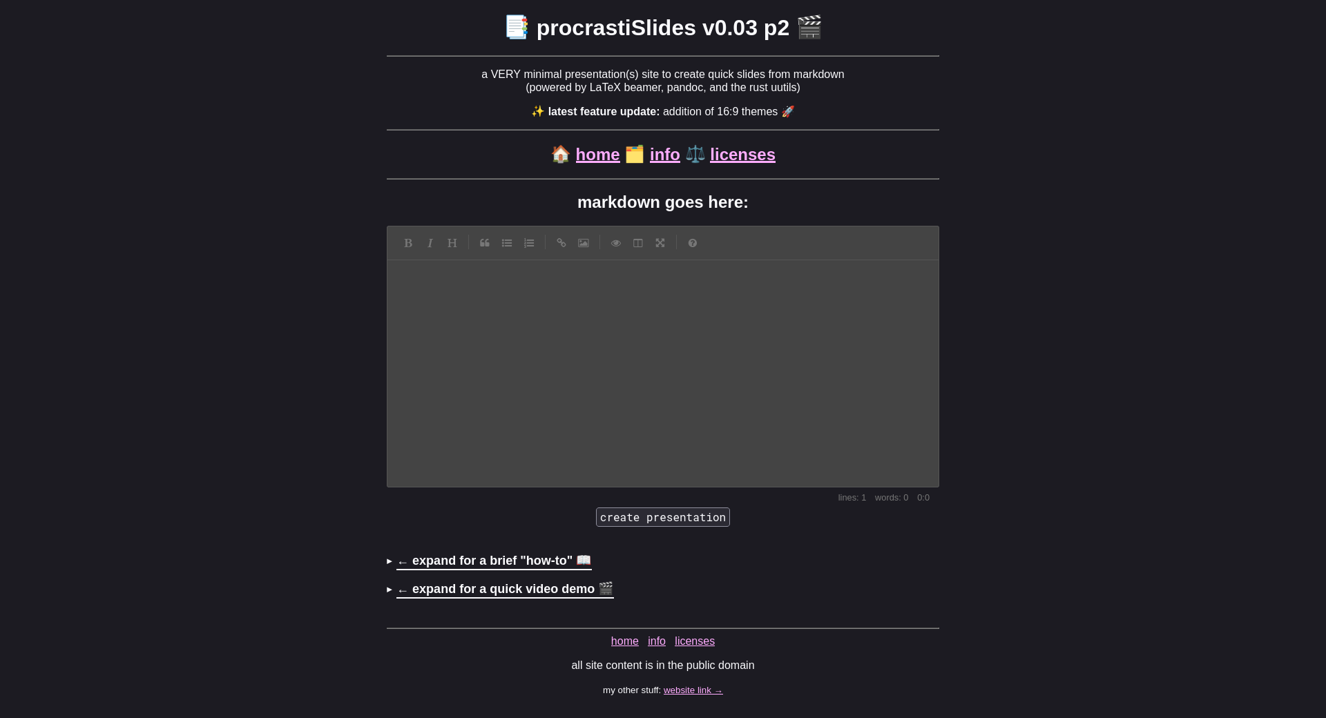 the ugly site itself